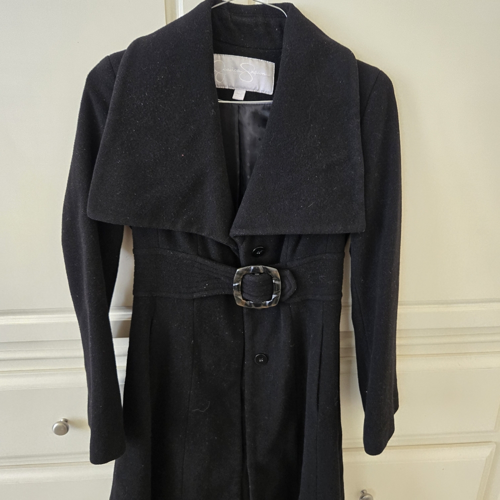 Jessica Simpson Black Coat